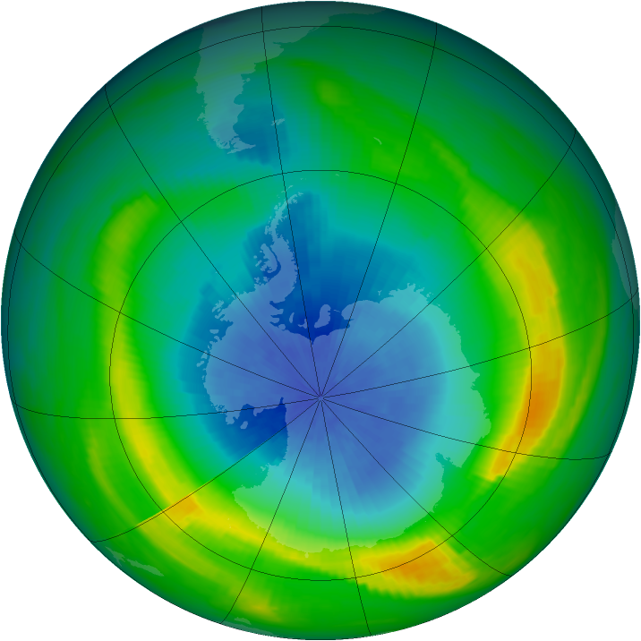 Ozone Map 1980-10-15